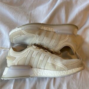 adidas Cream Athletic Shoes
